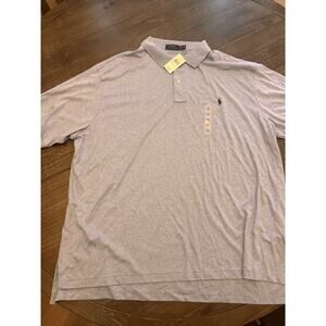 Ralph Lauren Polo Light Heather Gray Shirt Size 3XB